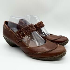 PIKOLINOS Brown Mary Jane Heels